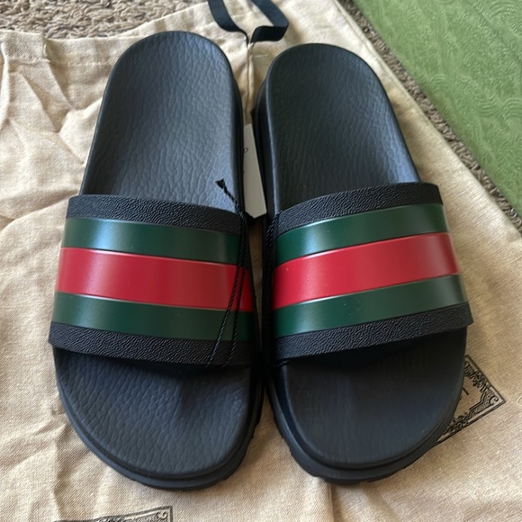 Gucci Web Sandals - Picture 3 of 11